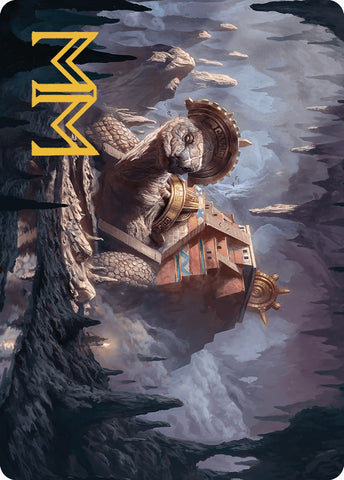 Bedrock Tortoise Art Card (Gold-Stamped Signature) [The Lost Caverns of Ixalan Art Series] - The Mythic Store | 24h Order Processing