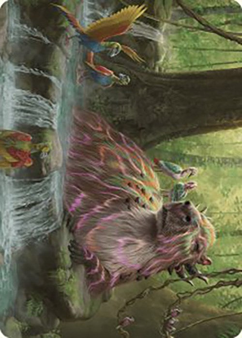 Basking Capybara Art Card [The Lost Caverns of Ixalan Art Series] - The Mythic Store | 24h Order Processing