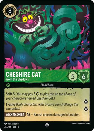 Cheshire Cat - From the Shadows (75/204) [Rise of the Floodborn] - The Mythic Store | 24h Order Processing