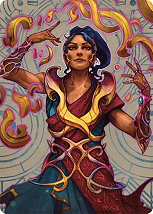 Saheeli, the Sun's Brilliance Art Card [The Lost Caverns of Ixalan Art Series] - The Mythic Store | 24h Order Processing