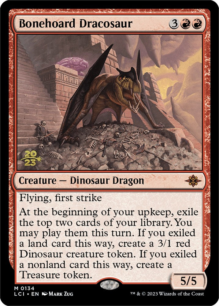 Bonehoard Dracosaur [The Lost Caverns of Ixalan Prerelease Cards] - The Mythic Store | 24h Order Processing