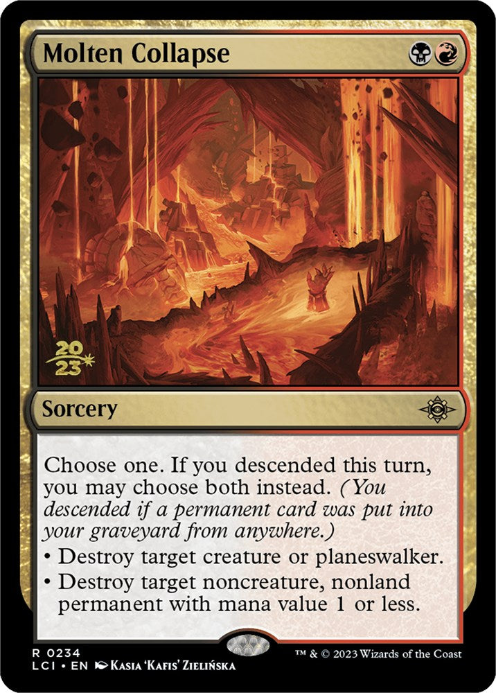 Molten Collapse [The Lost Caverns of Ixalan Prerelease Cards] - The Mythic Store | 24h Order Processing