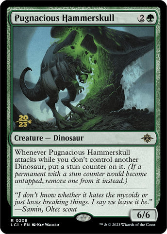 Pugnacious Hammerskull [The Lost Caverns of Ixalan Prerelease Cards] - The Mythic Store | 24h Order Processing