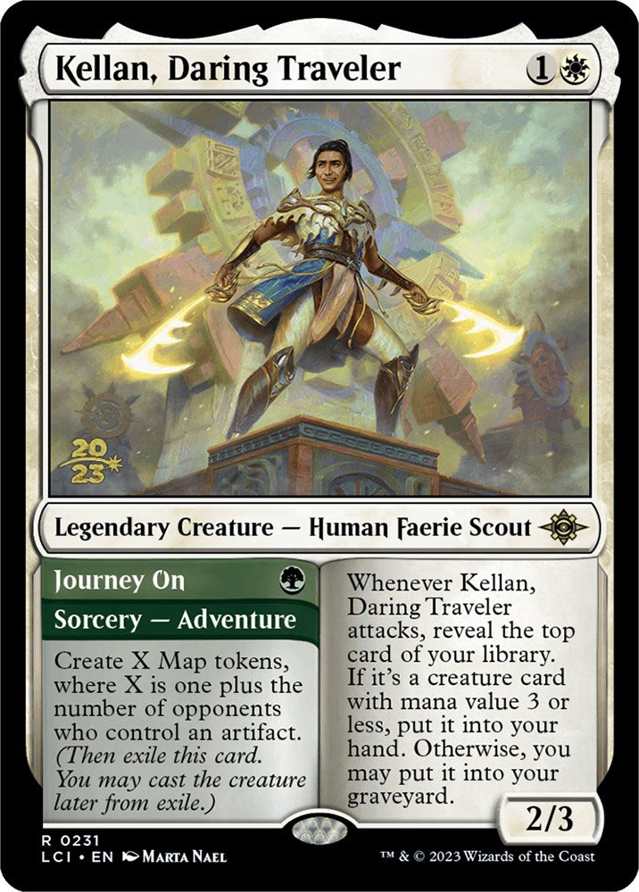 Kellan, Daring Traveler [The Lost Caverns of Ixalan Prerelease Cards] - The Mythic Store | 24h Order Processing