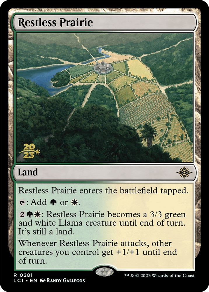 Restless Prairie [The Lost Caverns of Ixalan Prerelease Cards] - The Mythic Store | 24h Order Processing