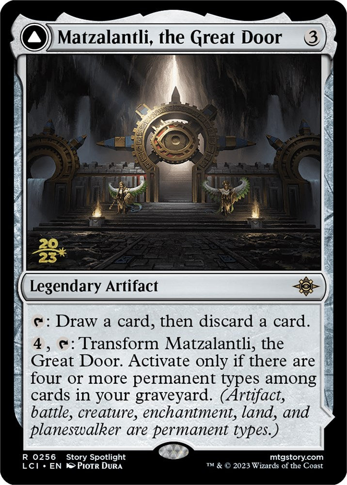 Matzalantli, the Great Door // The Core [The Lost Caverns of Ixalan Prerelease Cards] - The Mythic Store | 24h Order Processing