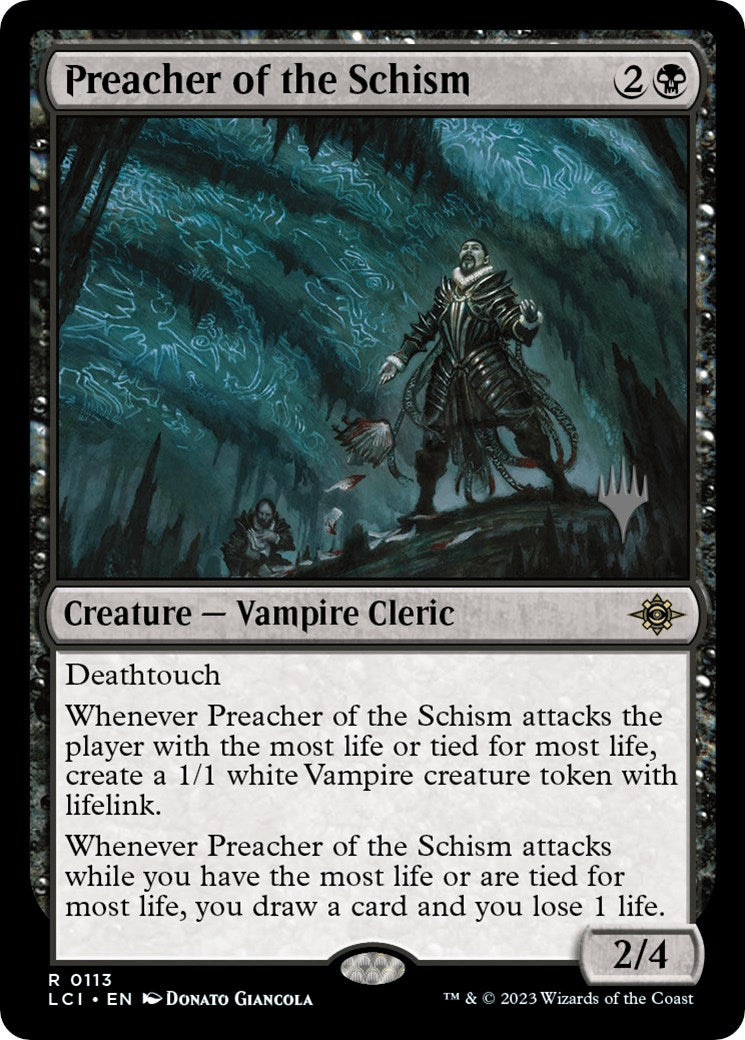 Preacher of the Schism (Promo Pack) [The Lost Caverns of Ixalan Promos] - The Mythic Store | 24h Order Processing