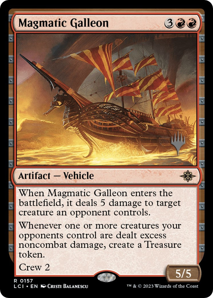 Magmatic Galleon (Promo Pack) [The Lost Caverns of Ixalan Promos] - The Mythic Store | 24h Order Processing