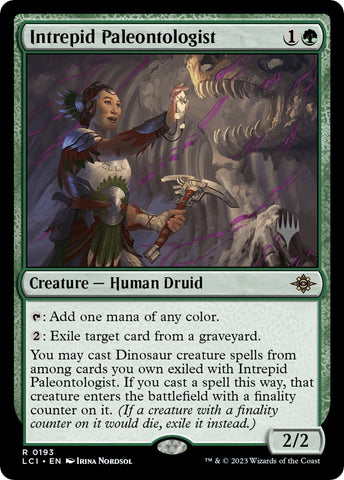 Intrepid Paleontologist (Promo Pack) [The Lost Caverns of Ixalan Promos] - The Mythic Store | 24h Order Processing