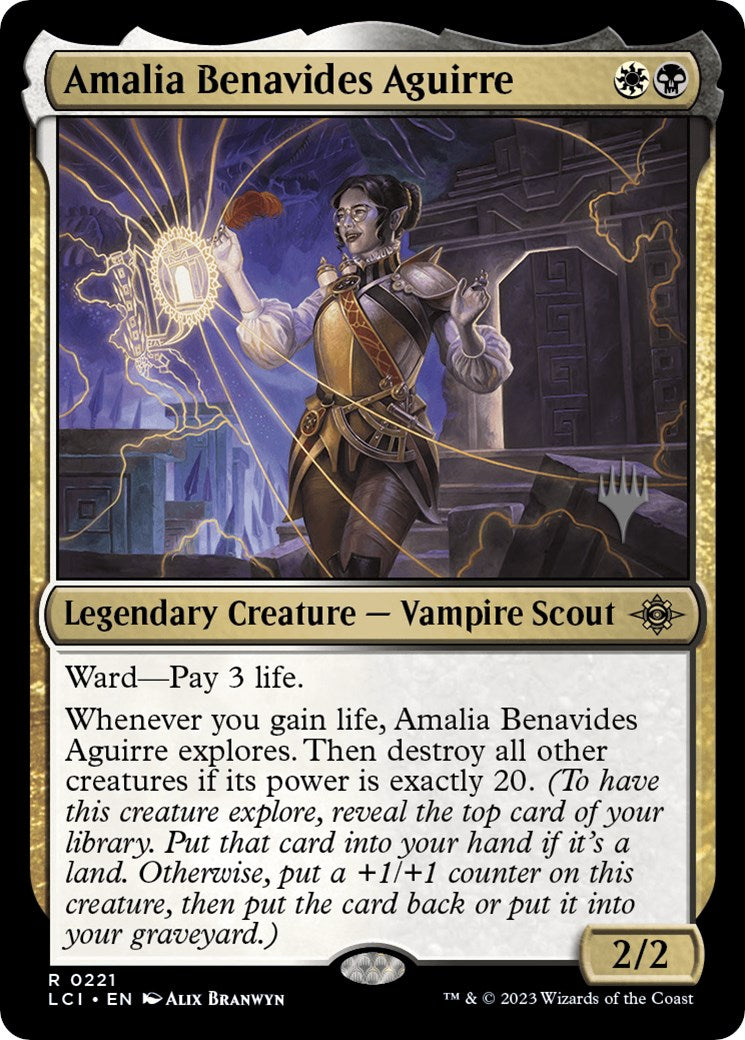 Amalia Benavides Aguirre (Promo Pack) [The Lost Caverns of Ixalan Promos] - The Mythic Store | 24h Order Processing