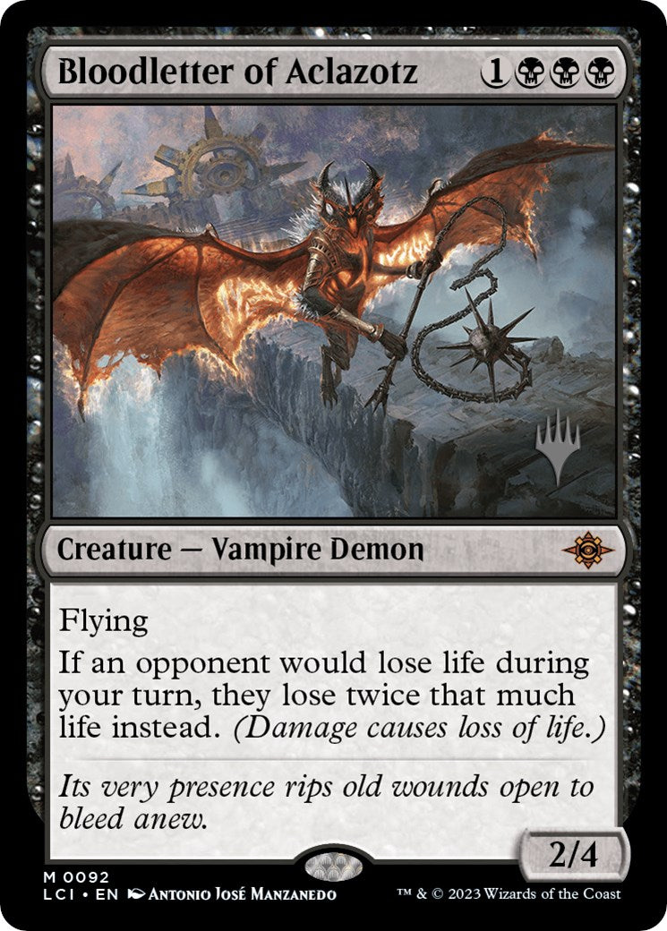 Bloodletter of Aclazotz (Promo Pack) [The Lost Caverns of Ixalan Promos] - The Mythic Store | 24h Order Processing