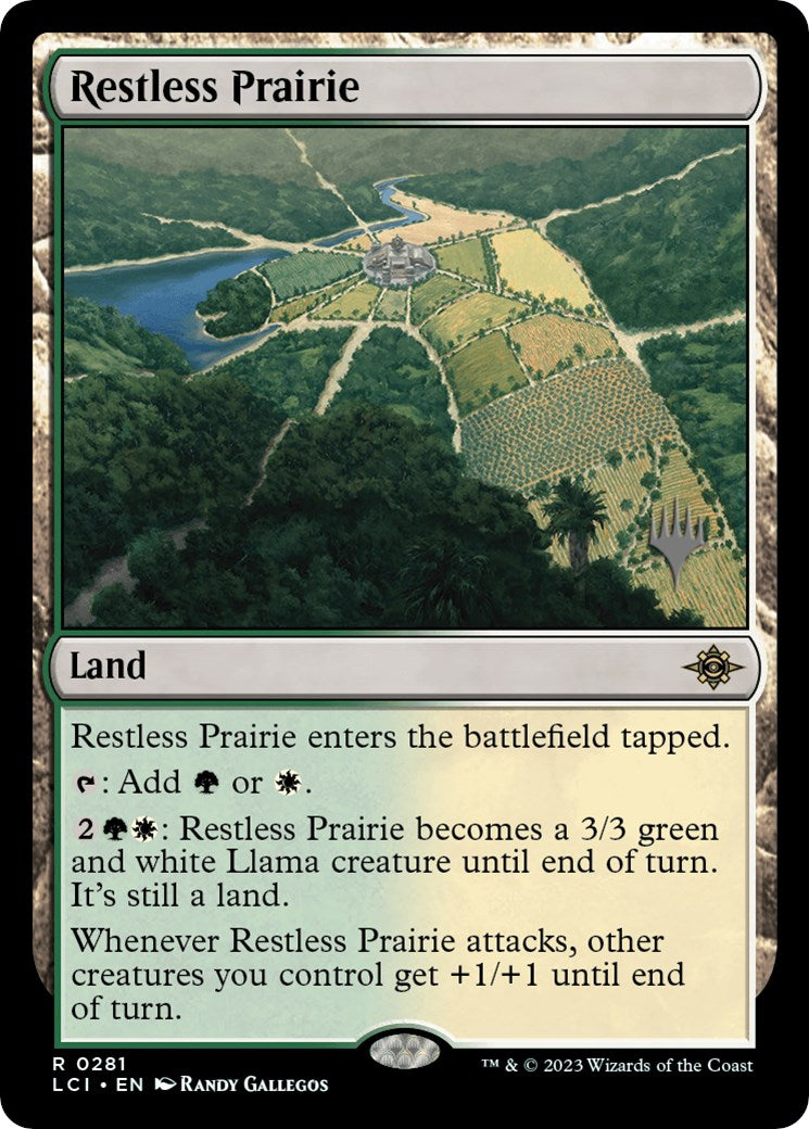 Restless Prairie (Promo Pack) [The Lost Caverns of Ixalan Promos] - The Mythic Store | 24h Order Processing