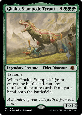 Ghalta, Stampede Tyrant (Promo Pack) [The Lost Caverns of Ixalan Promos] - The Mythic Store | 24h Order Processing