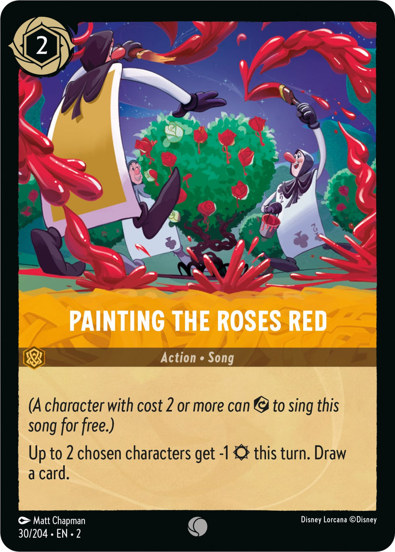 Painting the Roses Red (30/204) [Rise of the Floodborn] - The Mythic Store | 24h Order Processing