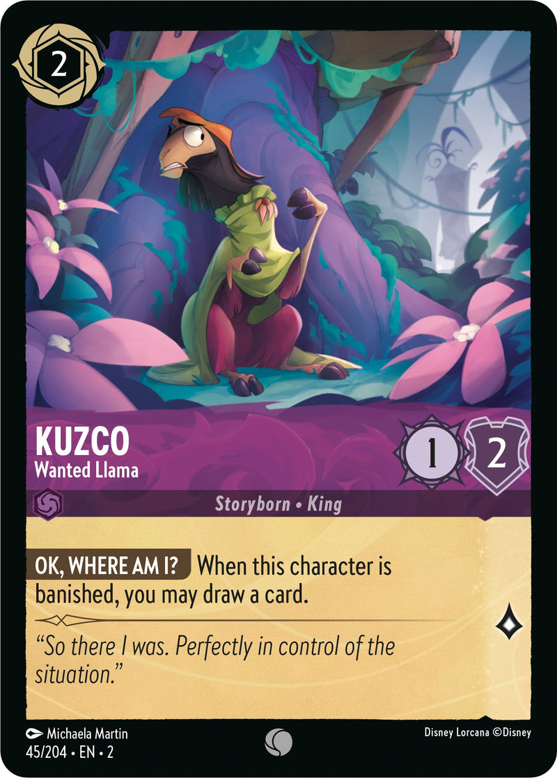 Kuzco - Wanted Llama (45/204) [Rise of the Floodborn] - The Mythic Store | 24h Order Processing