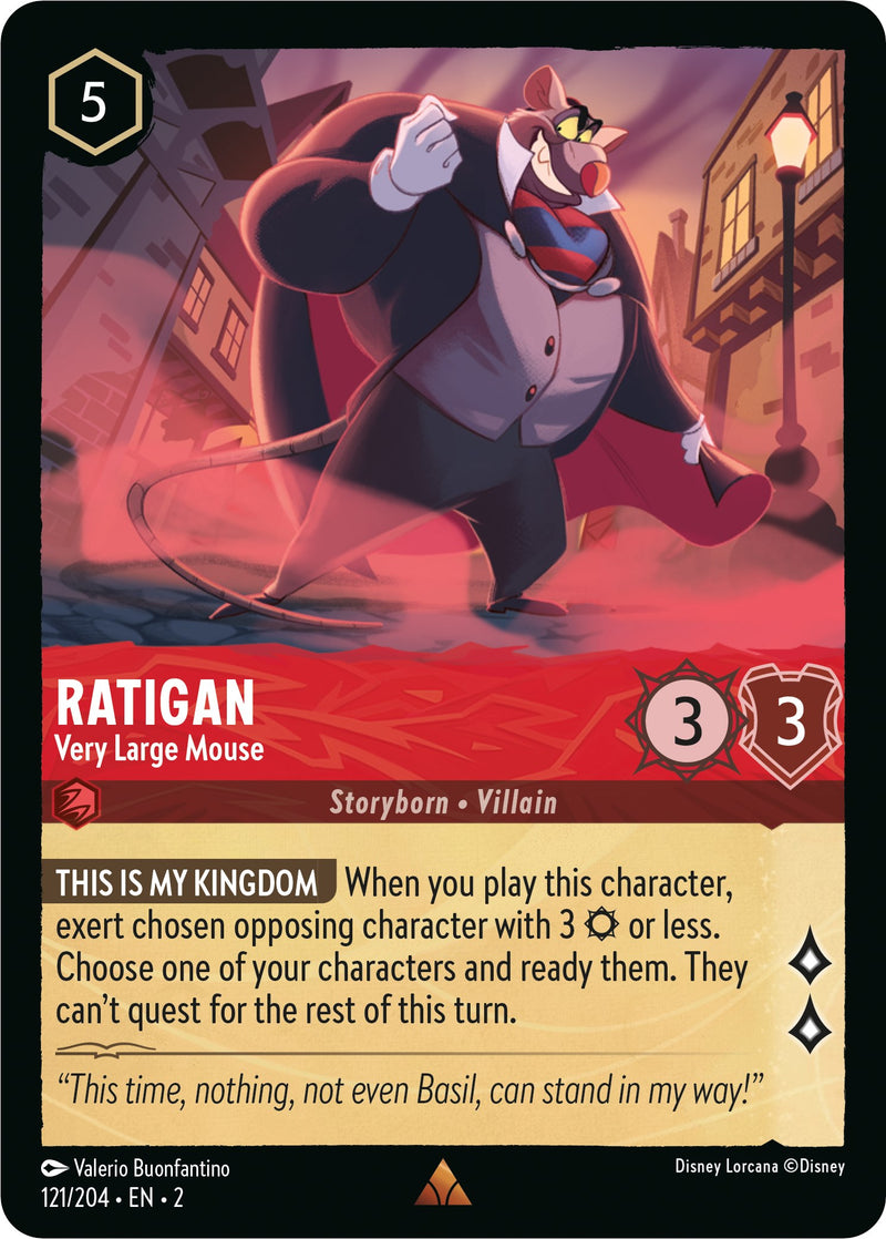 Ratigan - Very Large Mouse (121/204) [Rise of the Floodborn] - The Mythic Store | 24h Order Processing