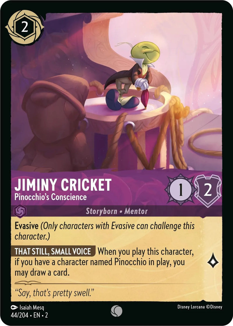 Jiminy Cricket - Pinocchio's Conscience (44/204) [Rise of the Floodborn] - The Mythic Store | 24h Order Processing