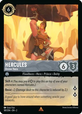 Hercules - Divine Hero (181/204) [Rise of the Floodborn] - The Mythic Store | 24h Order Processing