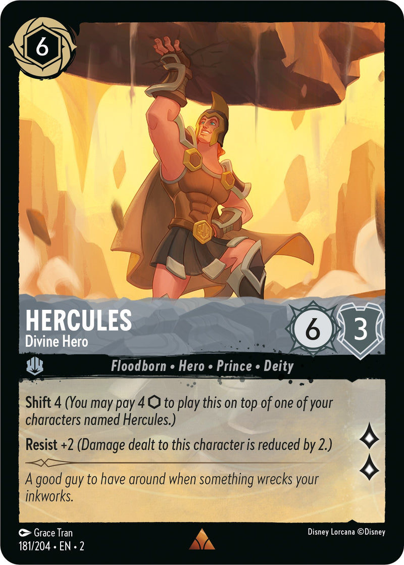 Hercules - Divine Hero (181/204) [Rise of the Floodborn] - The Mythic Store | 24h Order Processing