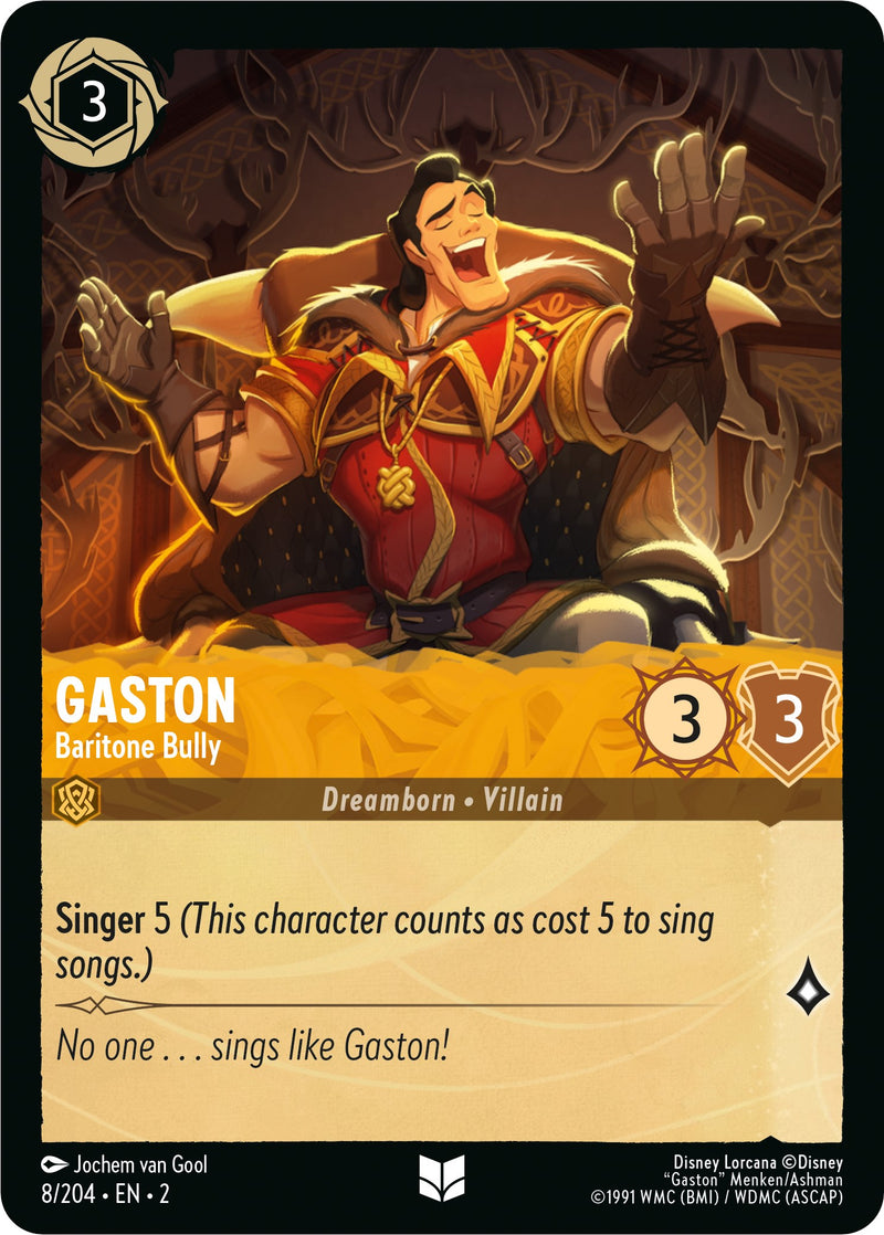 Gaston - Baritone Bully (8/204) [Rise of the Floodborn] - The Mythic Store | 24h Order Processing