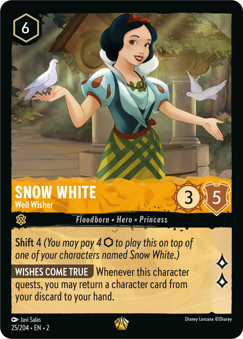 Snow White - Well Wisher (25/204) [Rise of the Floodborn] - The Mythic Store | 24h Order Processing