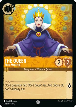 The Queen - Regal Monarch (27/204) [Rise of the Floodborn] - The Mythic Store | 24h Order Processing
