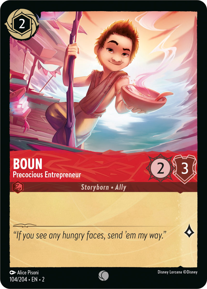 Boun - Precocious Entrepreneur (104/204) [Rise of the Floodborn] - The Mythic Store | 24h Order Processing