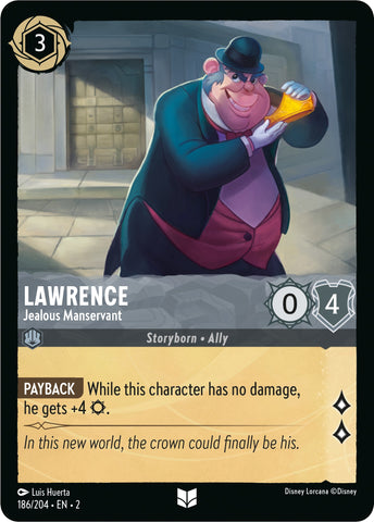 Lawrence - Jealous Manservant (186/204) [Rise of the Floodborn] - The Mythic Store | 24h Order Processing