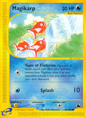 Magikarp (75/144) [Skyridge] - The Mythic Store | 24h Order Processing