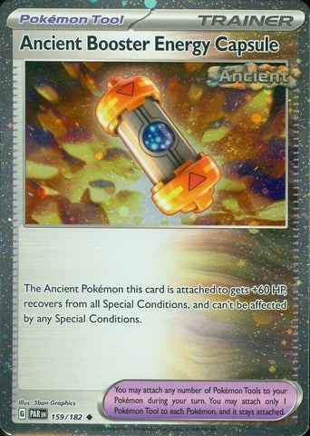 Ancient Booster Energy Capsule (159/182) (Cosmos Holo) [Scarlet & Violet: Paradox Rift] - The Mythic Store | 24h Order Processing