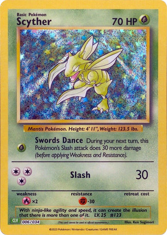 Scyther [Trading Card Game Classic] - The Mythic Store | 24h Order Processing
