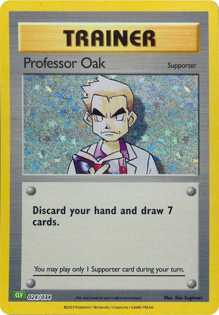 Professor Oak (CLV) [Trading Card Game Classic] - The Mythic Store | 24h Order Processing