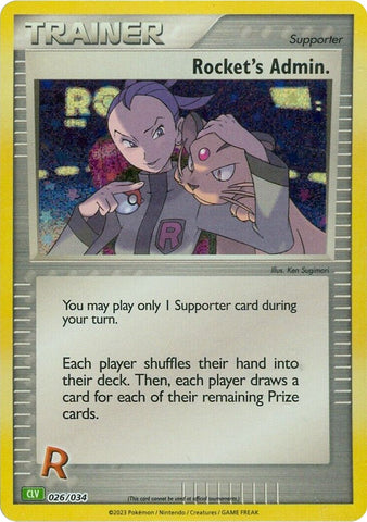 Rocket's Admin. (CLV) [Trading Card Game Classic] - The Mythic Store | 24h Order Processing