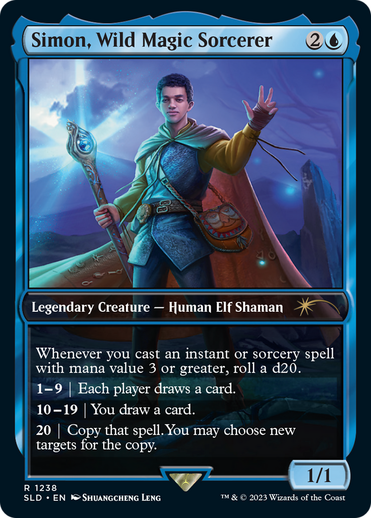 Simon, Wild Magic Sorcerer [Secret Lair Drop Series] - The Mythic Store | 24h Order Processing