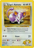 Lt. Surge's Rattata [Trading Card Game Classic] - The Mythic Store | 24h Order Processing