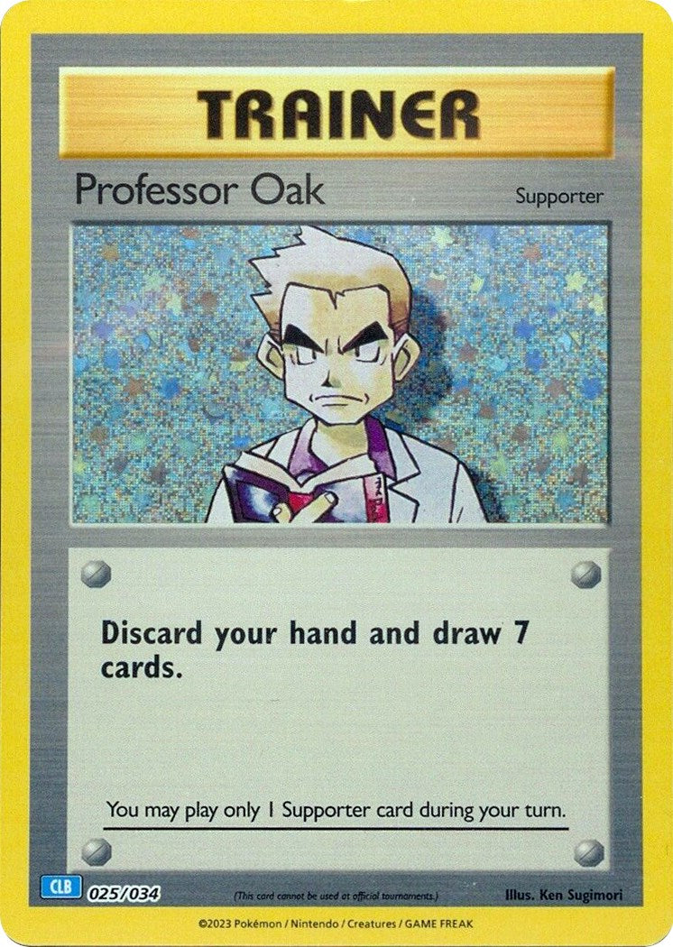 Professor Oak (CLB) [Trading Card Game Classic] - The Mythic Store | 24h Order Processing