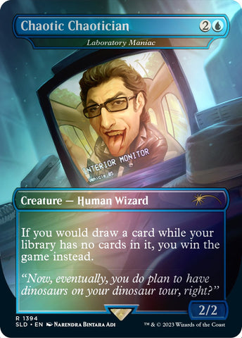 Chaotic Chaotician - Laboratory Maniac (Rainbow Foil) [Secret Lair Drop Series] - The Mythic Store | 24h Order Processing