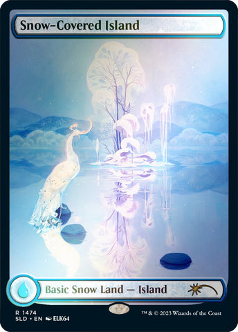 Snow-Covered Island (1474) (Rainbow Foil) [Secret Lair Drop Series] - The Mythic Store | 24h Order Processing