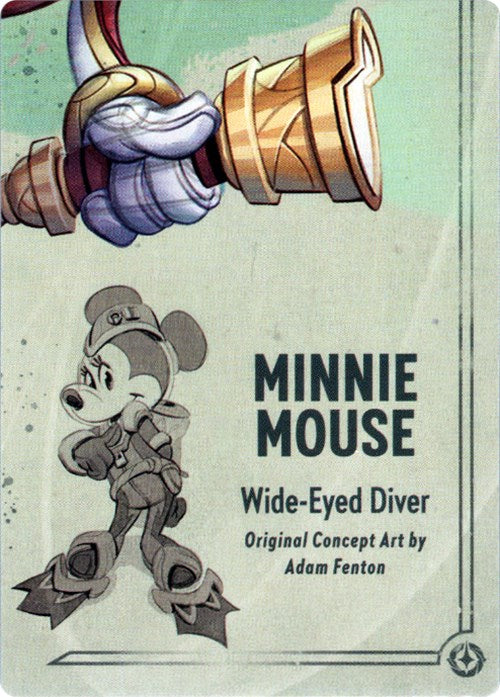 Minnie Mouse - Wide-Eyed Diver Puzzle Insert (Bottom Right) [Rise of the Floodborn] - The Mythic Store | 24h Order Processing