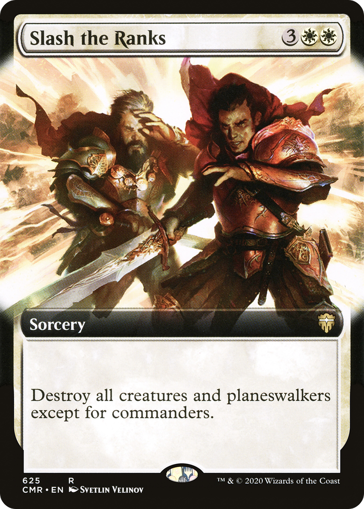Slash the Ranks (Extended Art) [Commander Legends] - The Mythic Store | 24h Order Processing