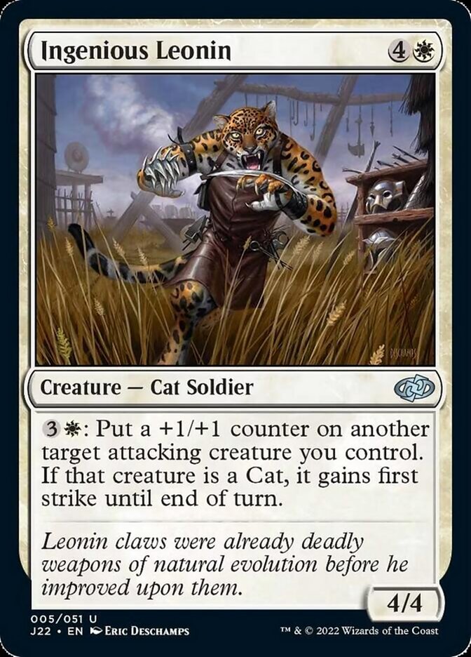 Ingenious Leonin [Jumpstart 2022] - The Mythic Store | 24h Order Processing