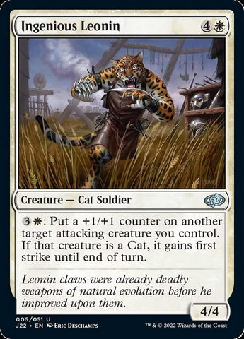 Ingenious Leonin [Jumpstart 2022] - The Mythic Store | 24h Order Processing