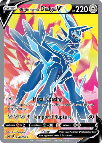 Origin Forme Dialga V (SWSH255) [Sword & Shield: Black Star Promos] - The Mythic Store | 24h Order Processing