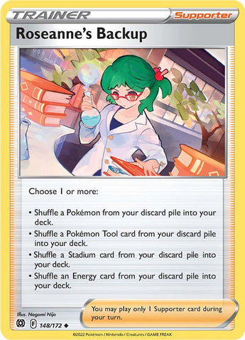 Roseanne's Backup (148/172) [Sword & Shield: Brilliant Stars] - The Mythic Store | 24h Order Processing