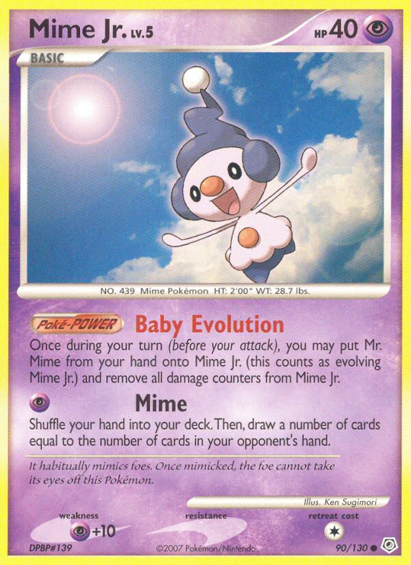 Mime Jr. (90/130) [Diamond & Pearl: Base Set] - The Mythic Store | 24h Order Processing