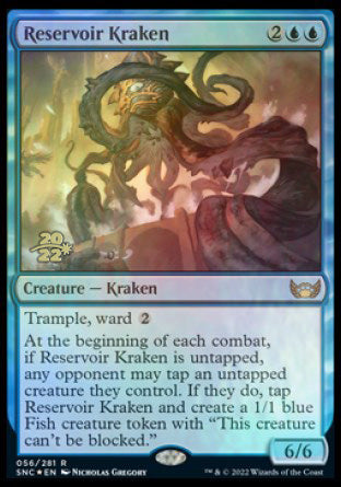 Reservoir Kraken [Streets of New Capenna Prerelease Promos] - The Mythic Store | 24h Order Processing