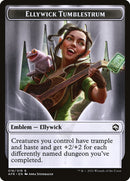 Devil // Ellywick Tumblestrum Emblem Double-Sided Token [Dungeons & Dragons: Adventures in the Forgotten Realms Tokens] - The Mythic Store | 24h Order Processing