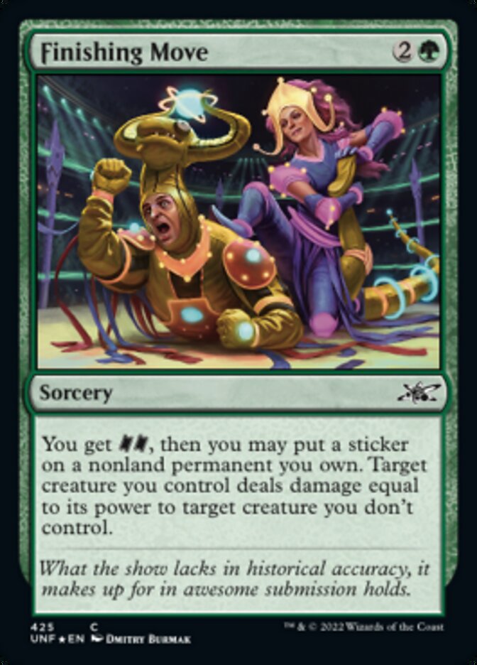 Finishing Move (Galaxy Foil) [Unfinity] - The Mythic Store | 24h Order Processing