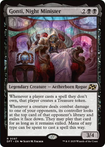 Gonti, Night Minister [Aetherdrift] - The Mythic Store | 24h Order Processing