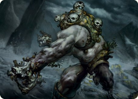 Skull Skaab Art Card [Innistrad: Crimson Vow Art Series] - The Mythic Store | 24h Order Processing